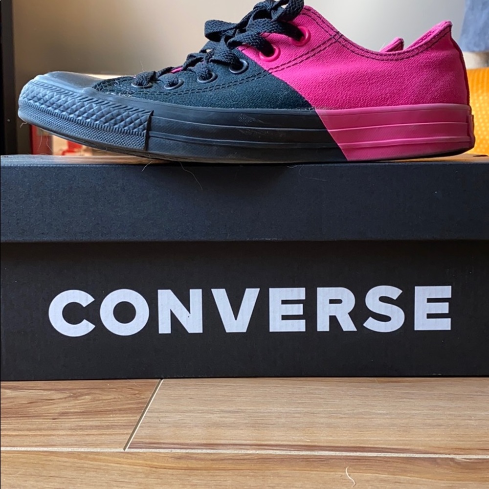 Converse Black/Pink